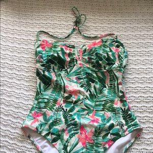 Old Navy Tropical print one-piece